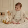 Activiteitenknuffel Gans - Wit - Little Goose