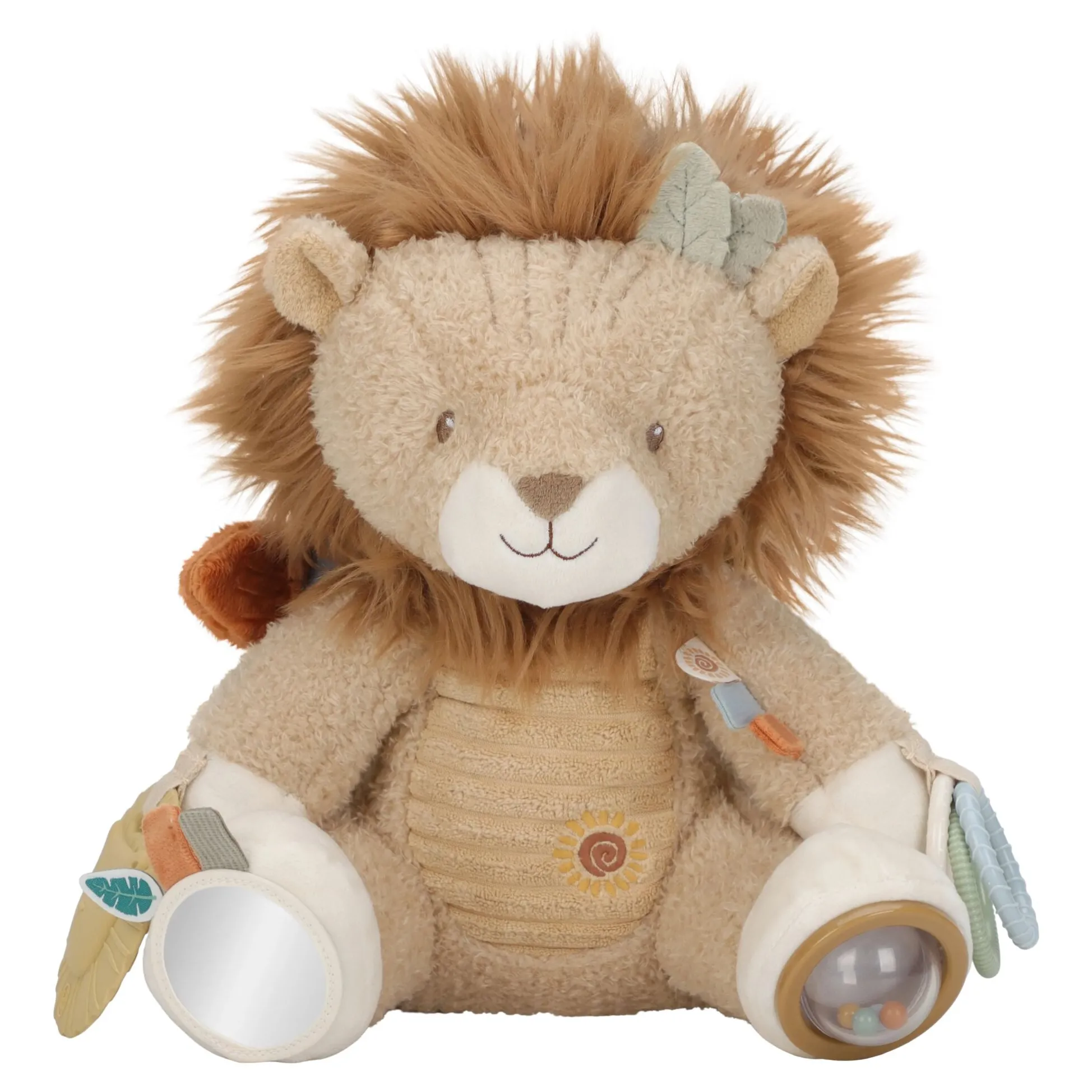 Activiteitenknuffel Leeuw - Geel
