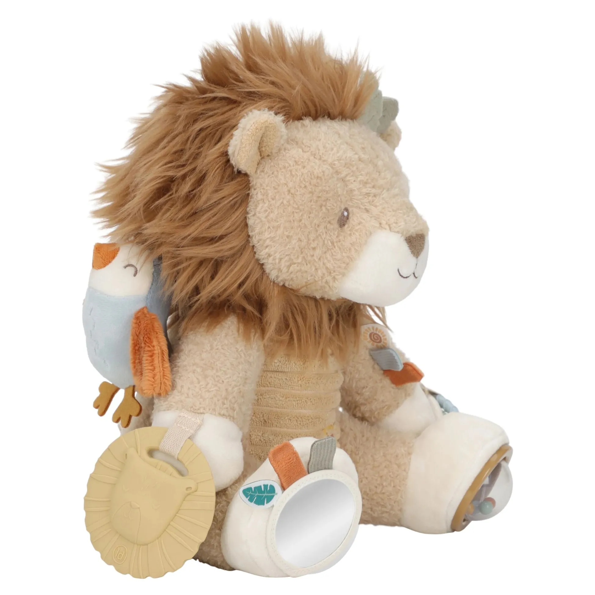 Activiteitenknuffel Leeuw - Geel