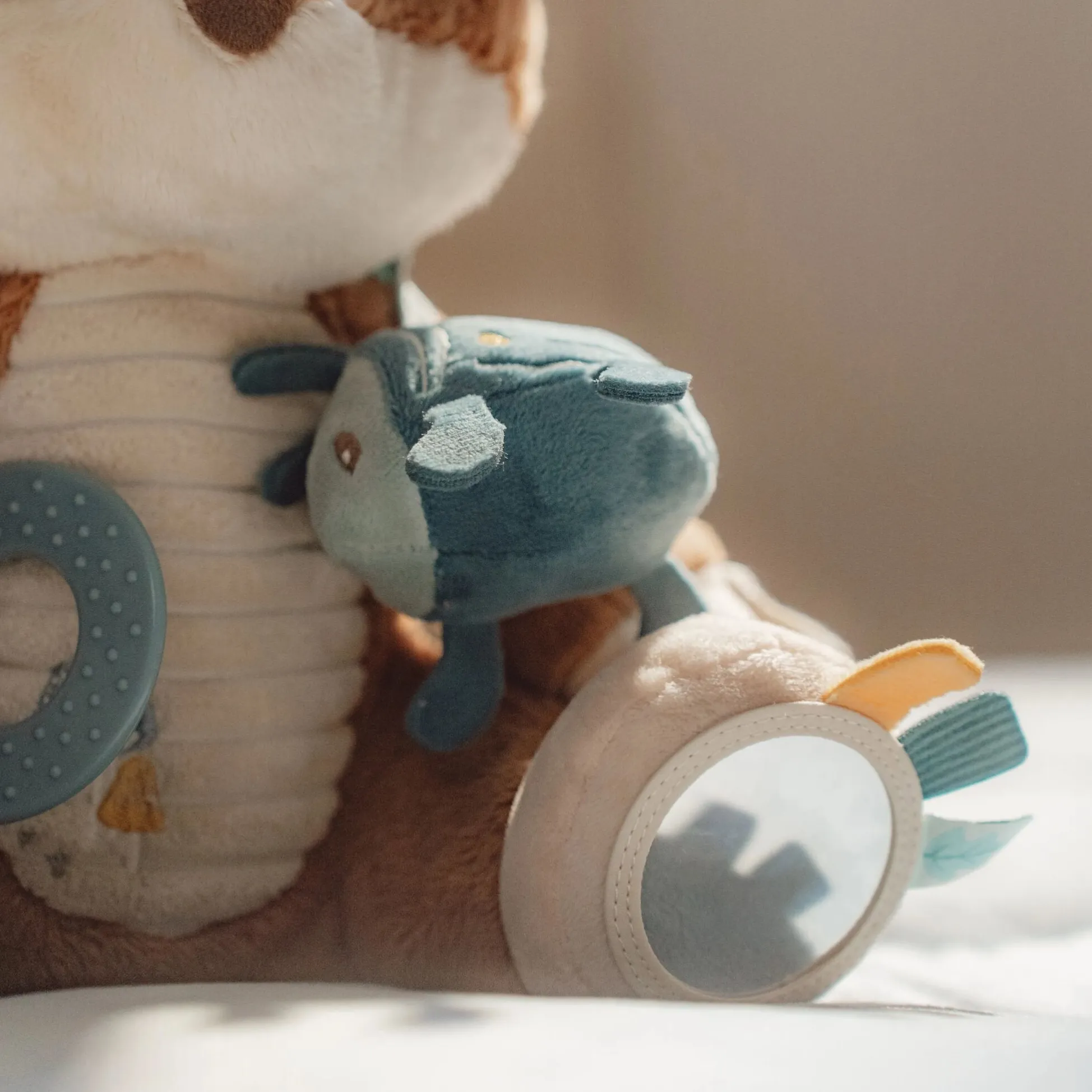 Activiteitenknuffel Vos - Blauw - Forest Friends