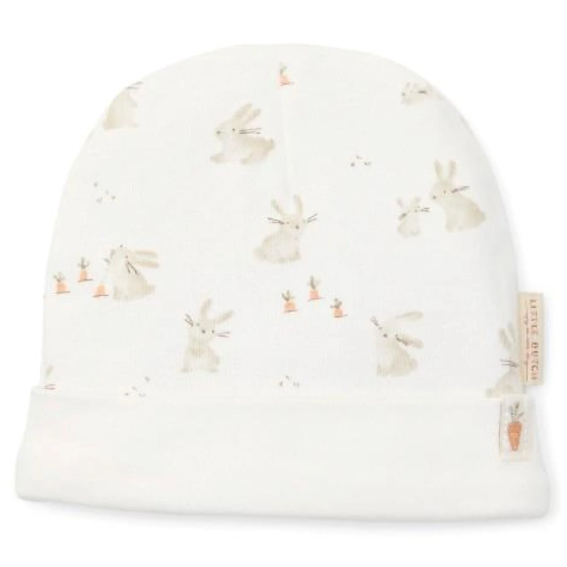 Babymutsje - Wit - Newborn Naturals - Baby Bunny