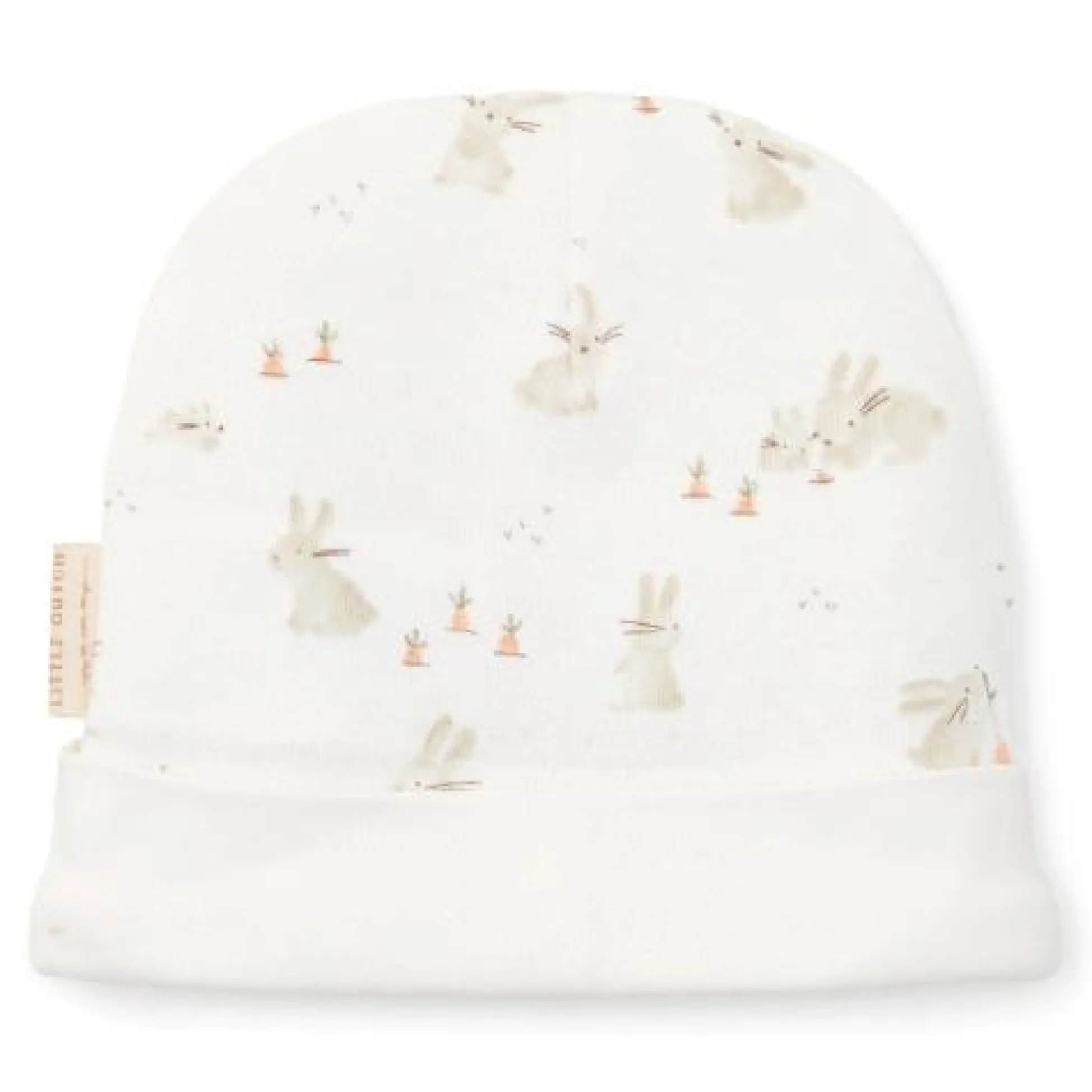 Babymutsje - Wit - Newborn Naturals - Baby Bunny