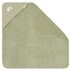 Badcape - Geborduurd - Groen - 100 x 100