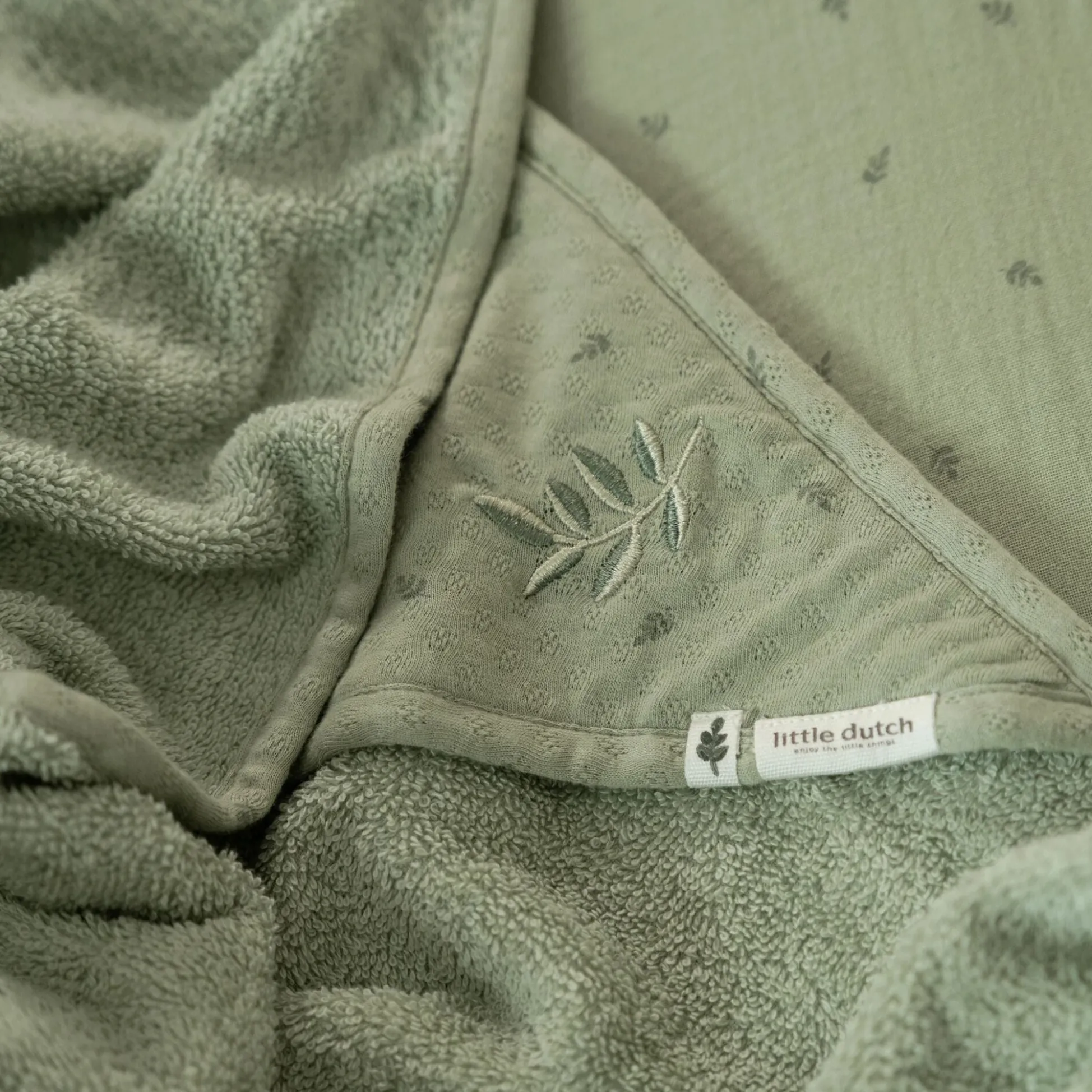 Badcape - Groen - 100 x 100 - Essentials