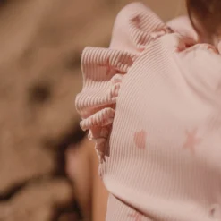 Badpak lange mouw - UPF 40 - Roze - Dreamy Seashells