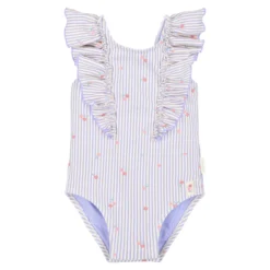 Badpak - Paars - Dreamy Stripes