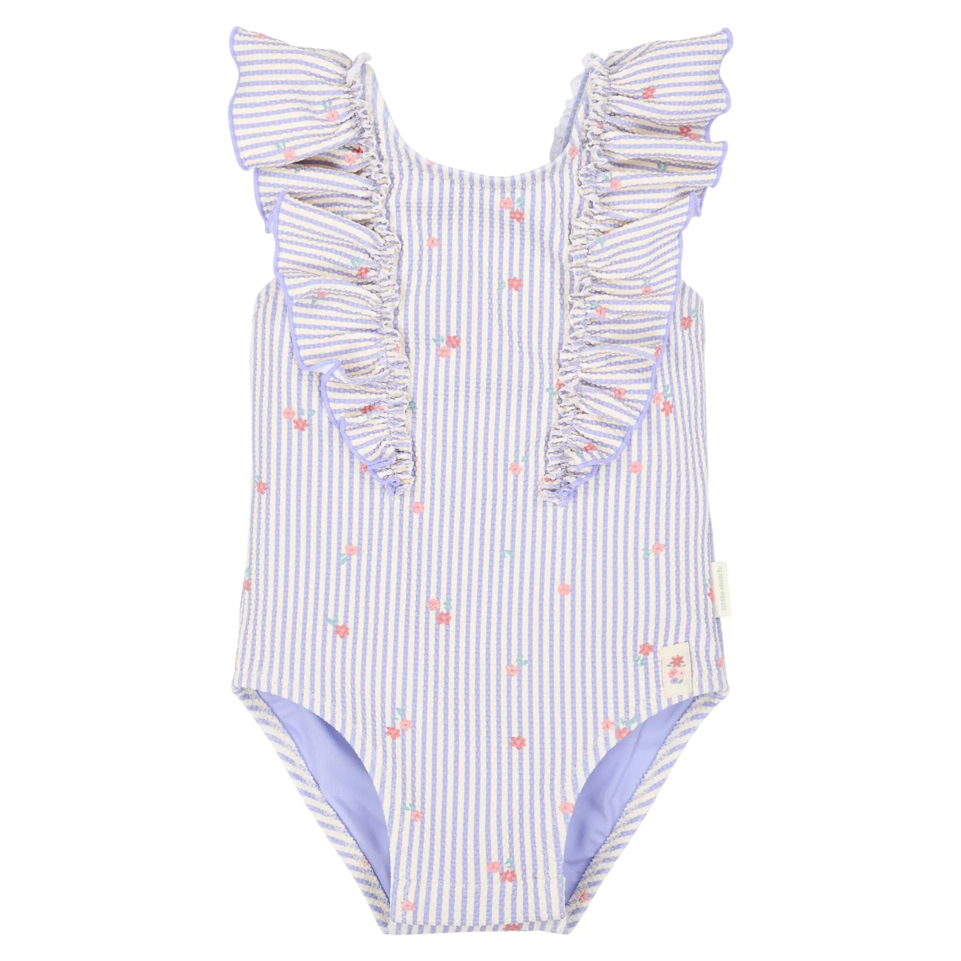 Badpak - Paars - Dreamy Stripes