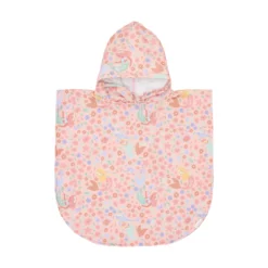 Badponcho - Roze - Dreamy Mermaid