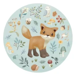 Behangcirkel - Meerkleurig - Forest Friends - Forest Wonders