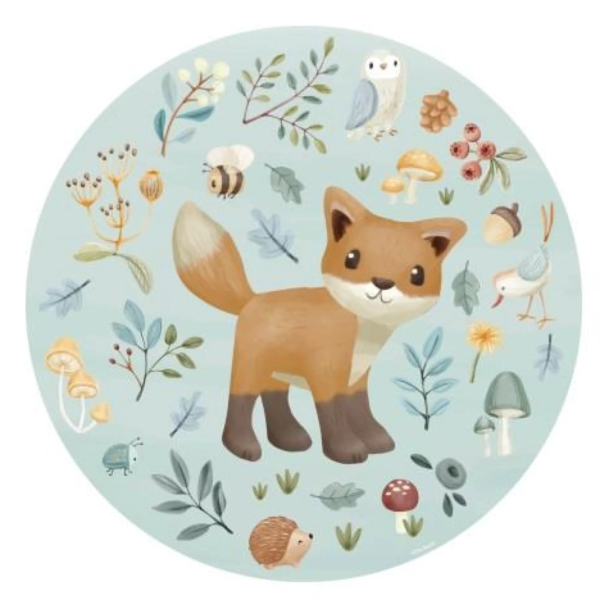 Behangcirkel - Meerkleurig - Forest Friends - Forest Wonders