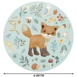 Behangcirkel - Meerkleurig - Forest Friends - Forest Wonders