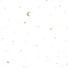 Behangstaal vliesbehang – Wit – Newborn Naturals – Moon & Stars