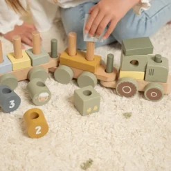 Blokkentrein tractor Little Farm