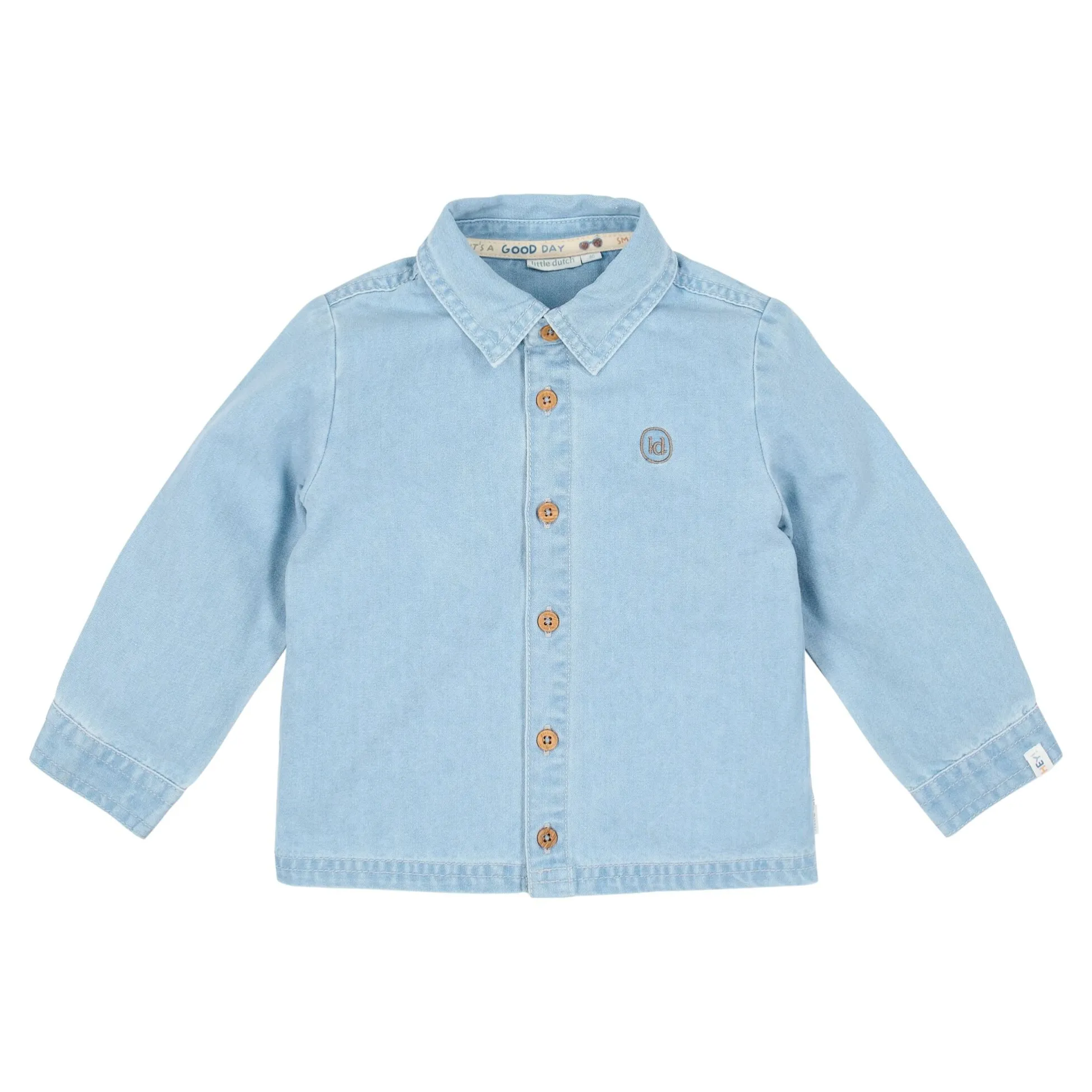 Blouse - Lange Mouw - Blauw
