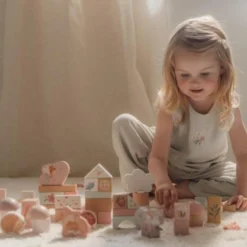 Bouwblokken - Roze - Fairy Garden