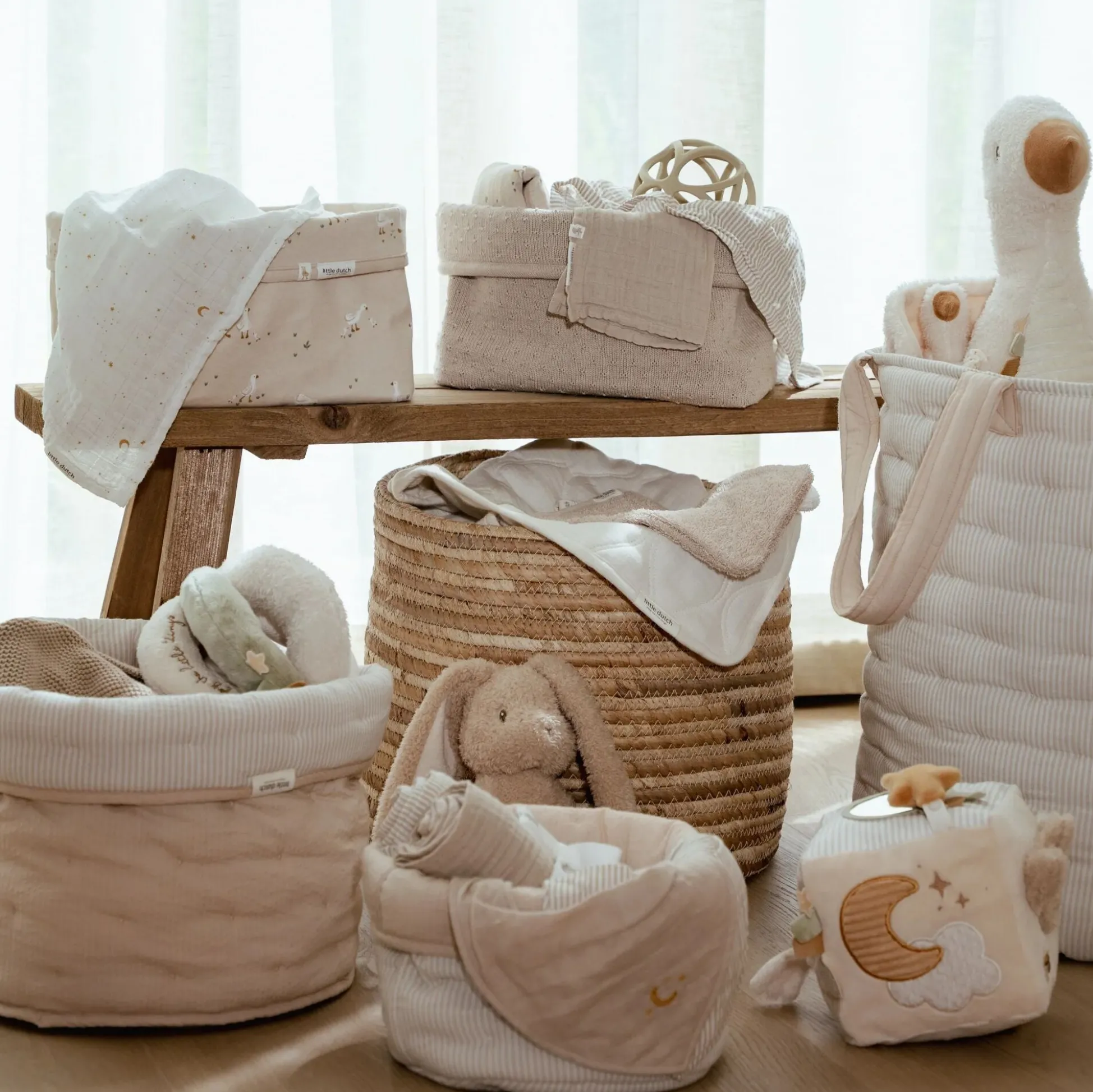 Commodemandje groot - Beige - Essentials