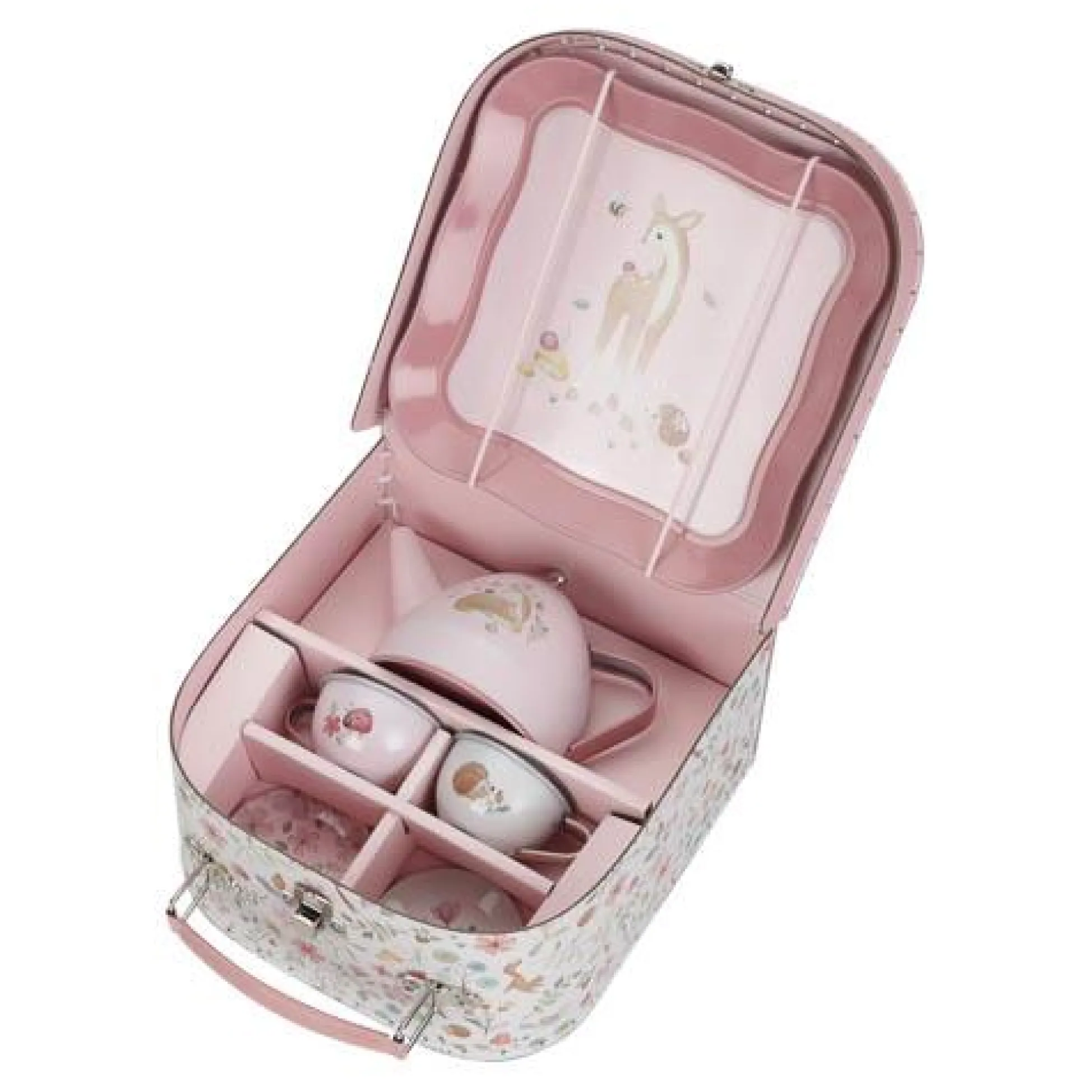 7-delig Theeset - Meerkleurig - Fairy Garden