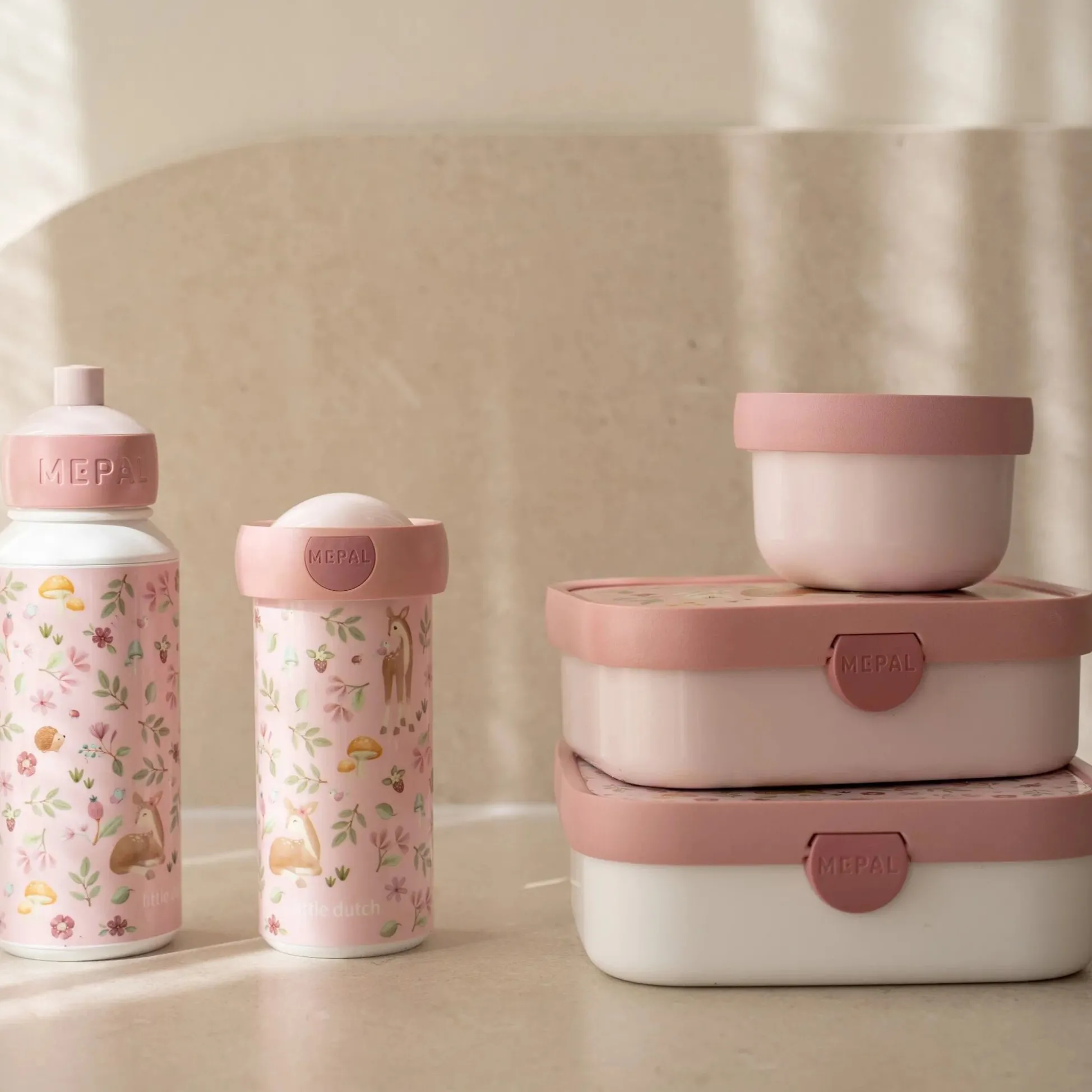 Drinkfles pop-up 400 ml Fairy Garden