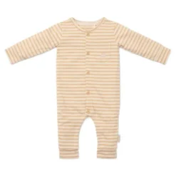Eendelige pyjama - Zand - Gestreept