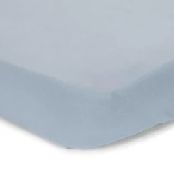 Eenpersoons hoeslaken - Blauw - Essentials
