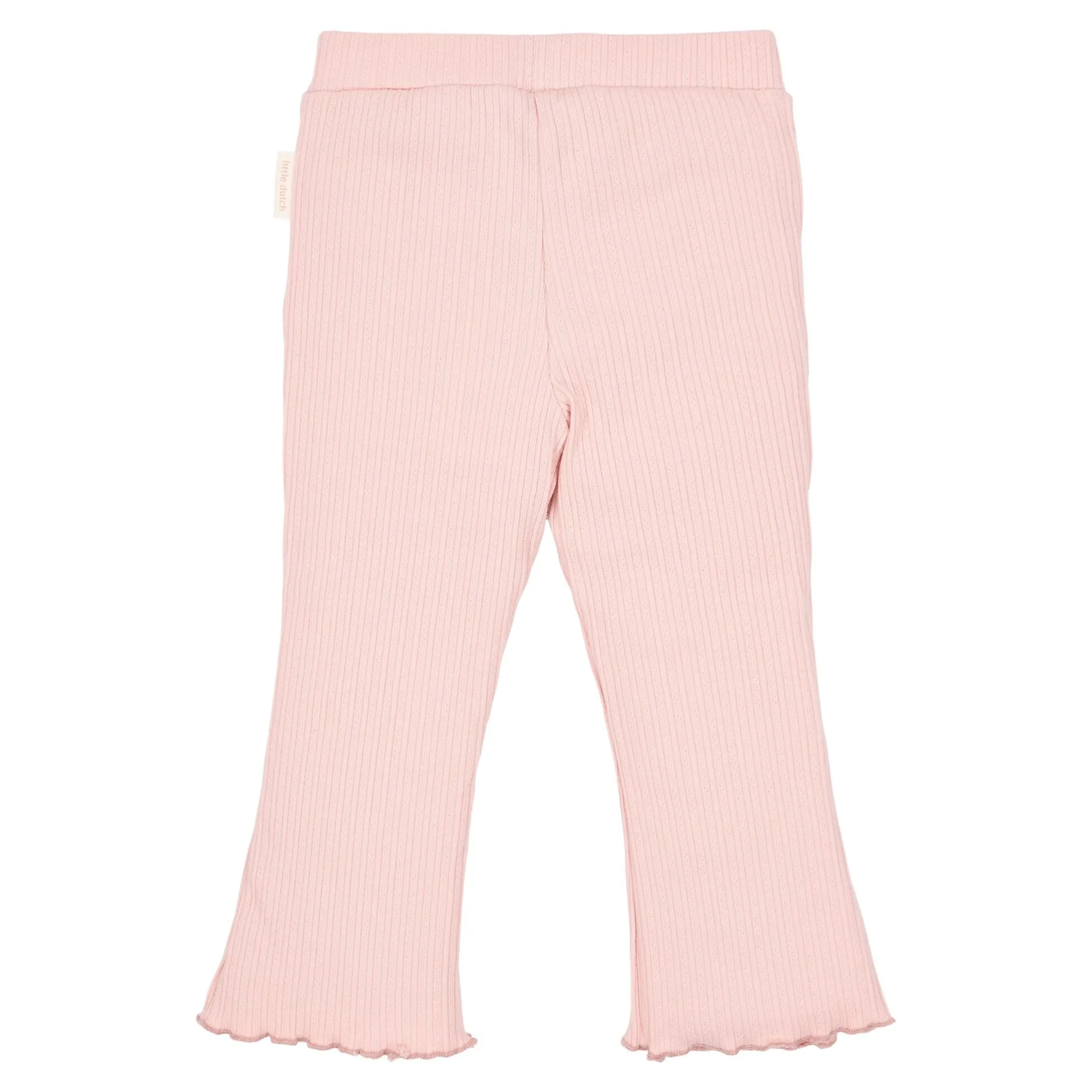 Flared broek - Roze