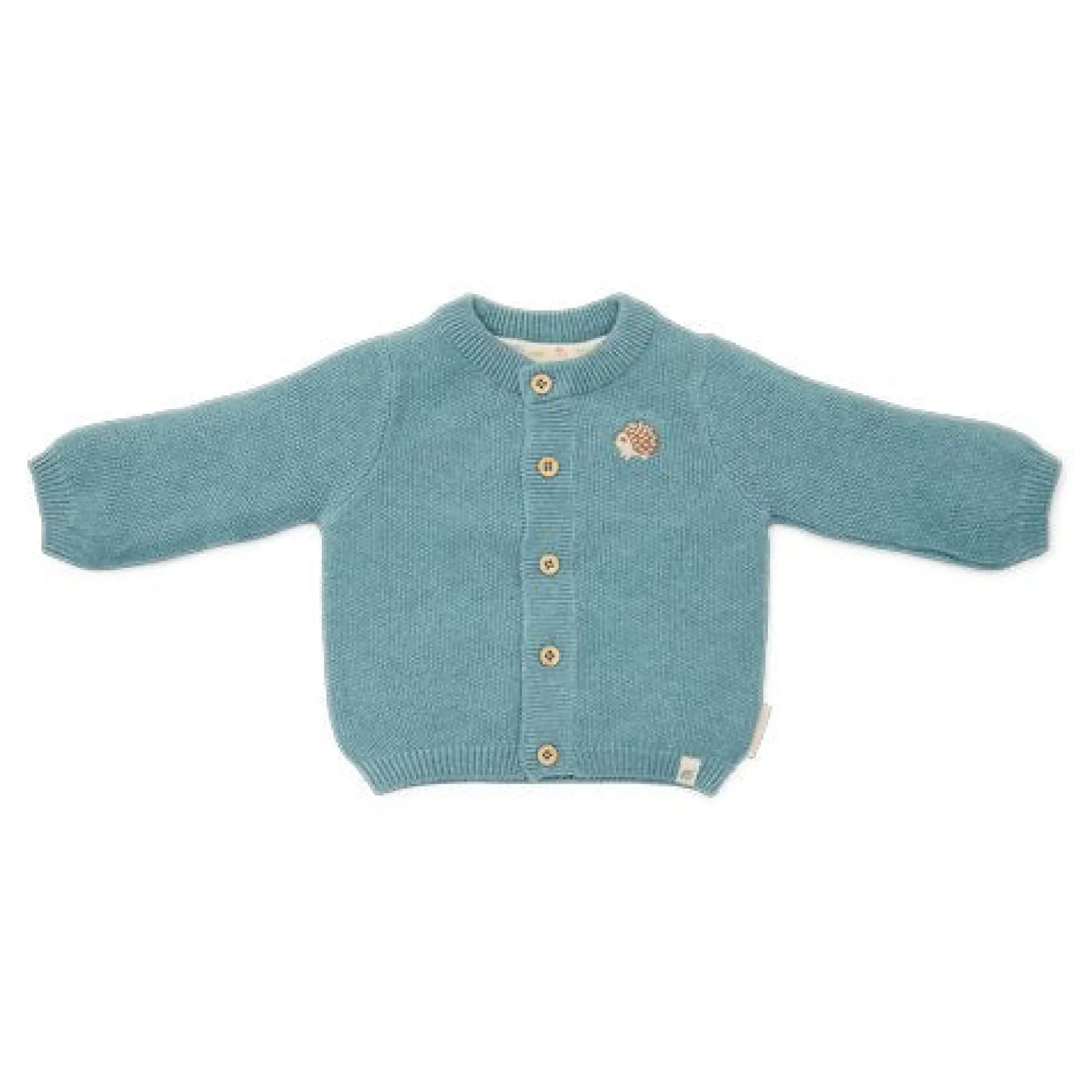 Gebreid vestje - Blauw - Forest Friends