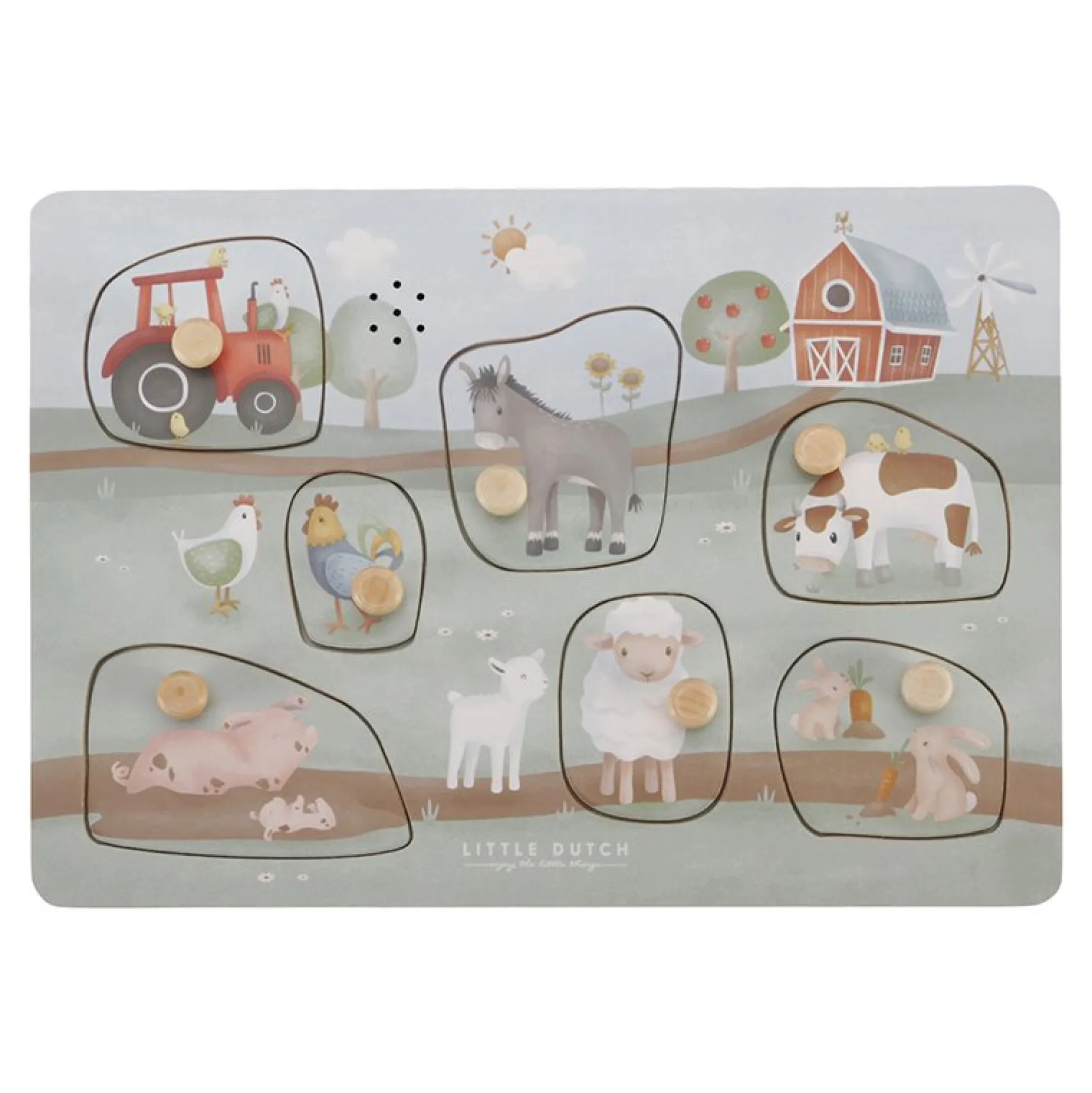 Geluidenpuzzel Little Farm