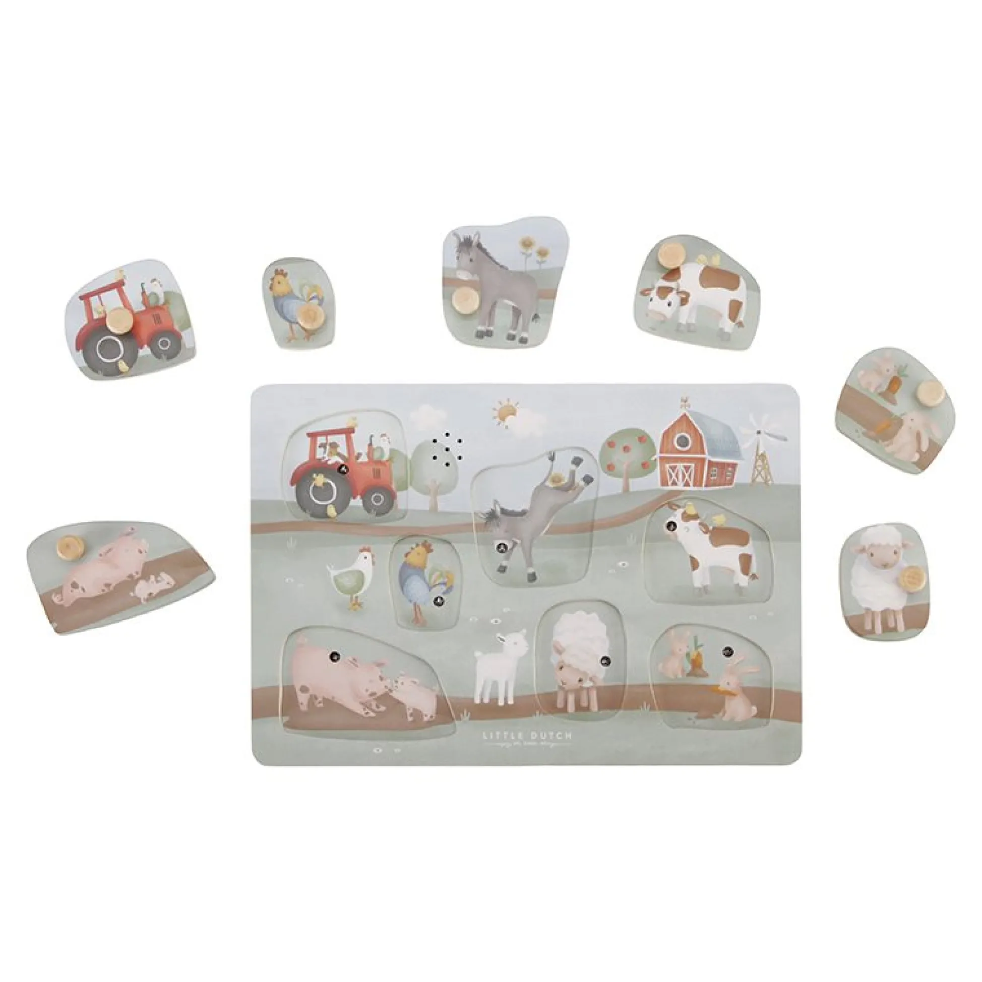 Geluidenpuzzel Little Farm