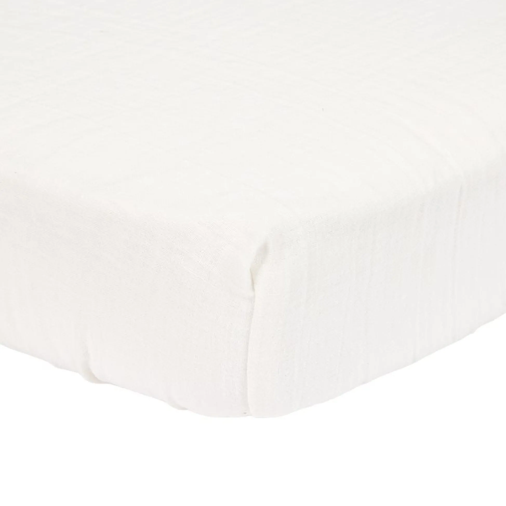 Hoeslaken hydrofiel wieg Soft White