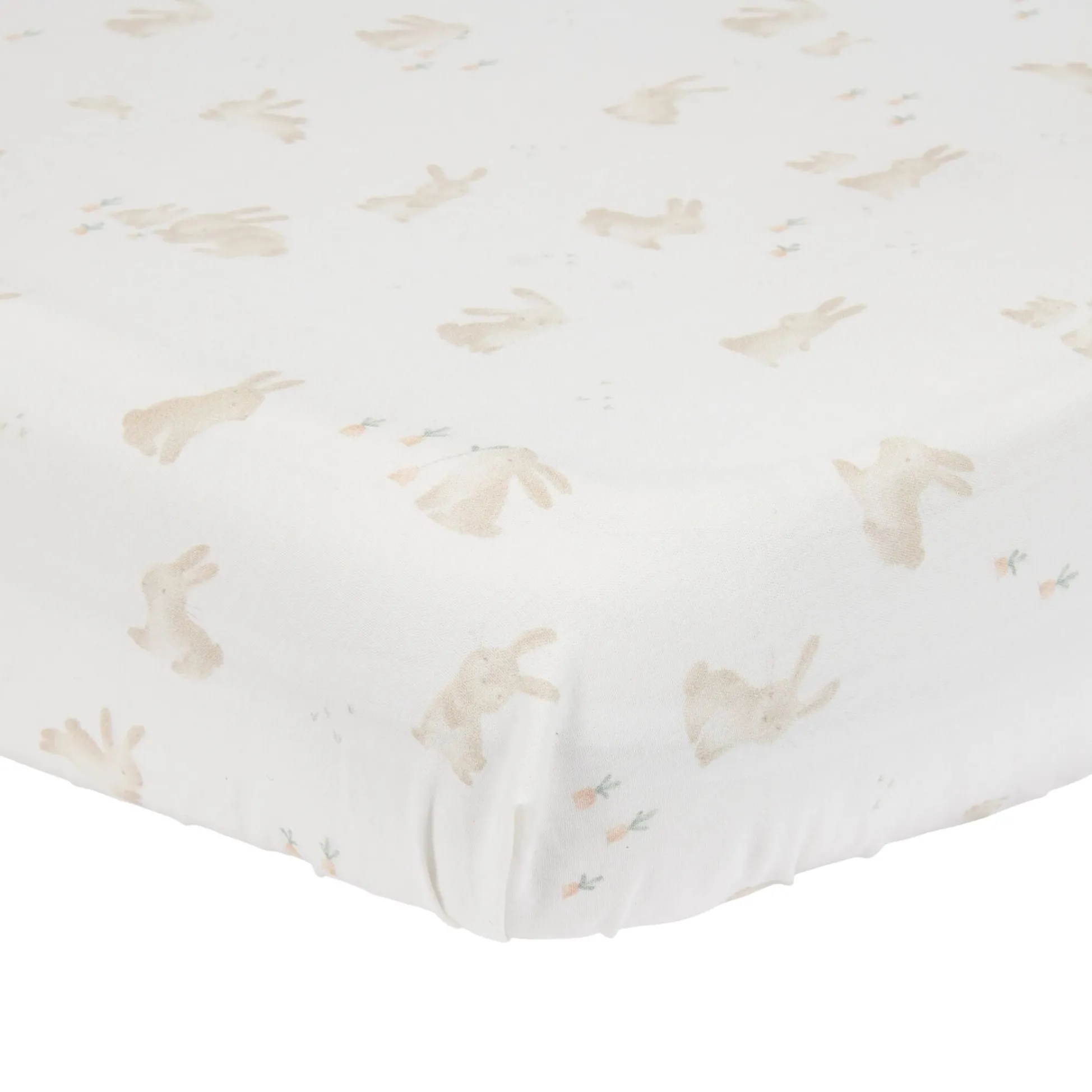 Hoeslaken Wieg – Wit – Baby Bunny