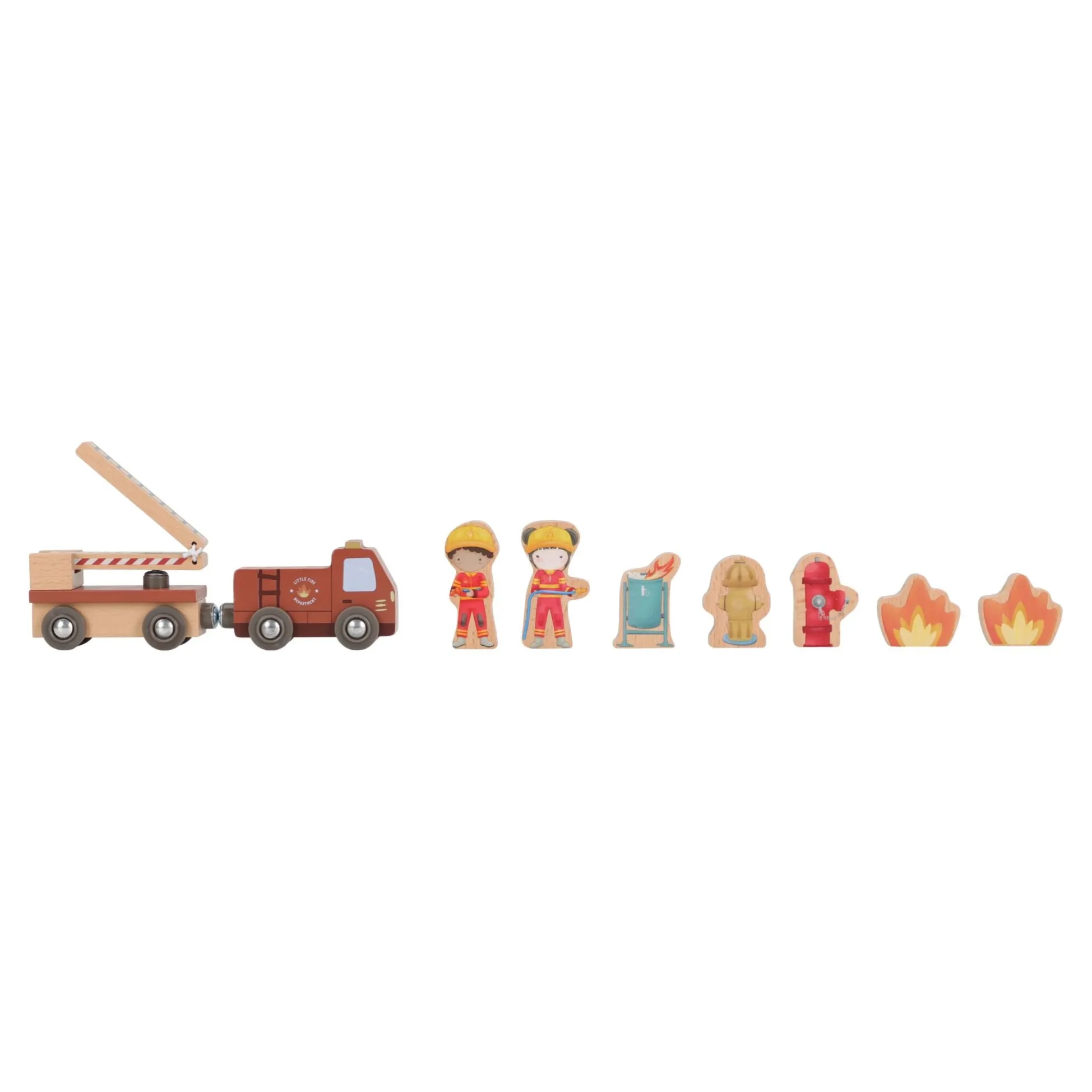 Houten brandweerkazerne – Rood – Essentials