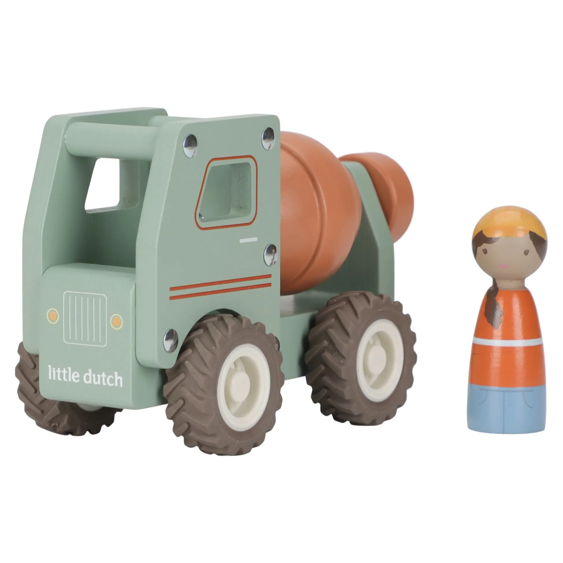 Houten cementwagen – Groen – Essentials
