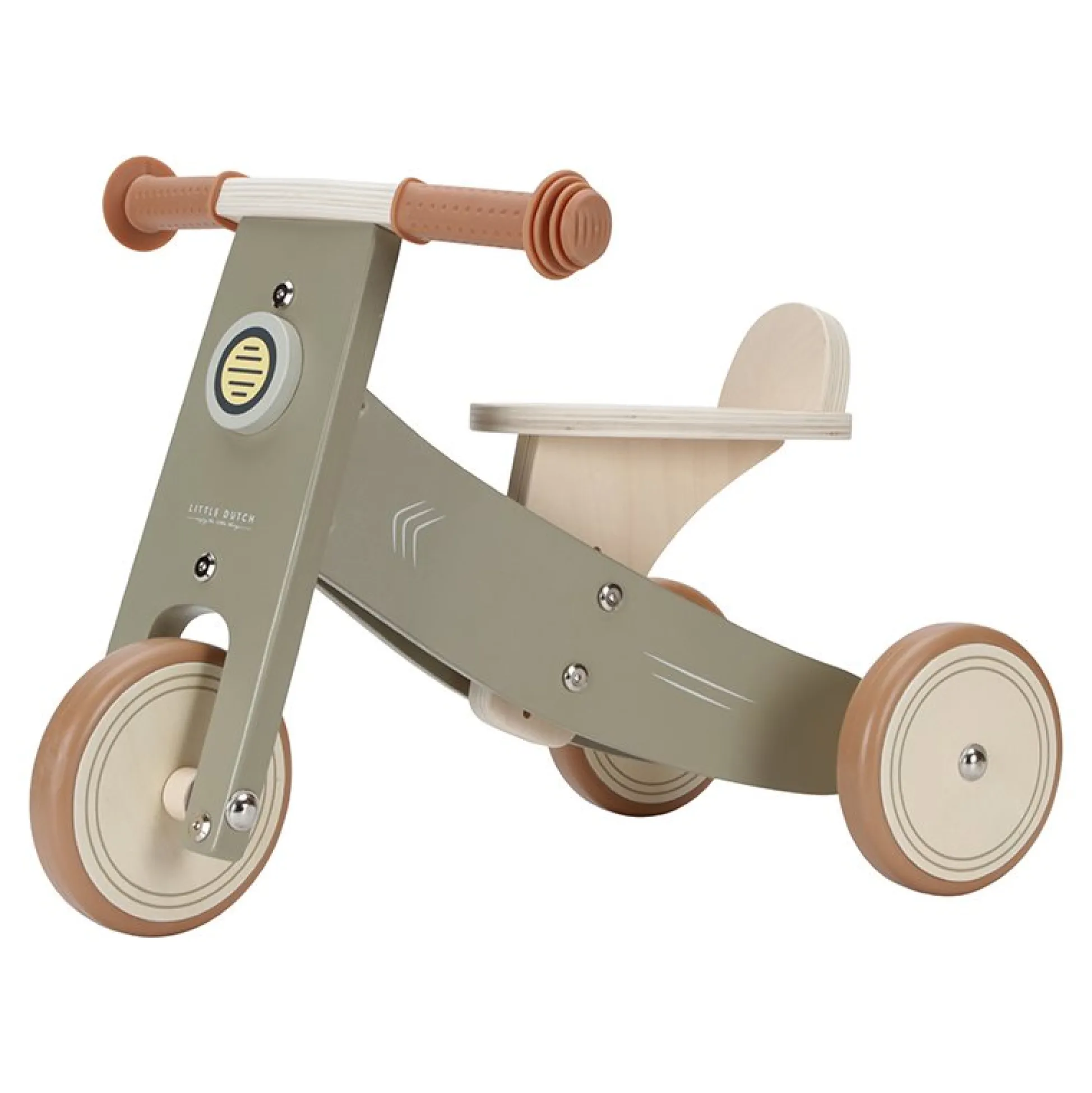 Houten Driewieler Olive