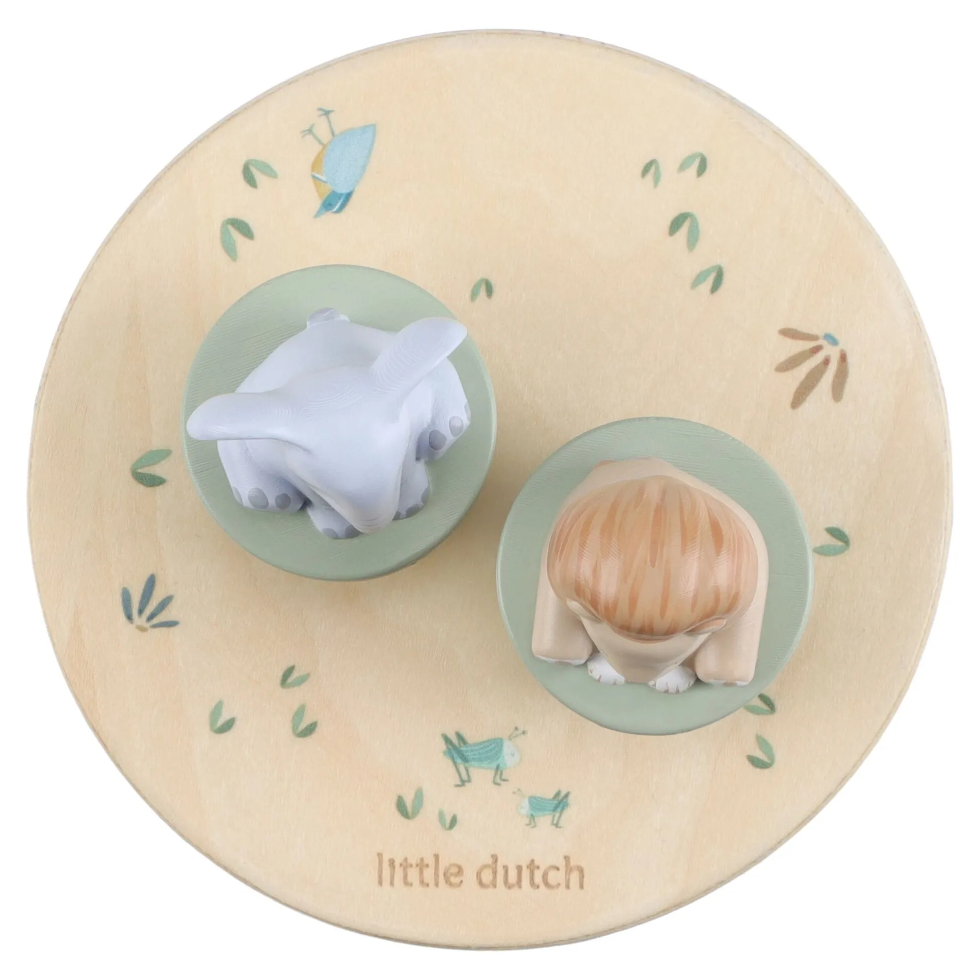 Houten Muziekdoosje - Groen