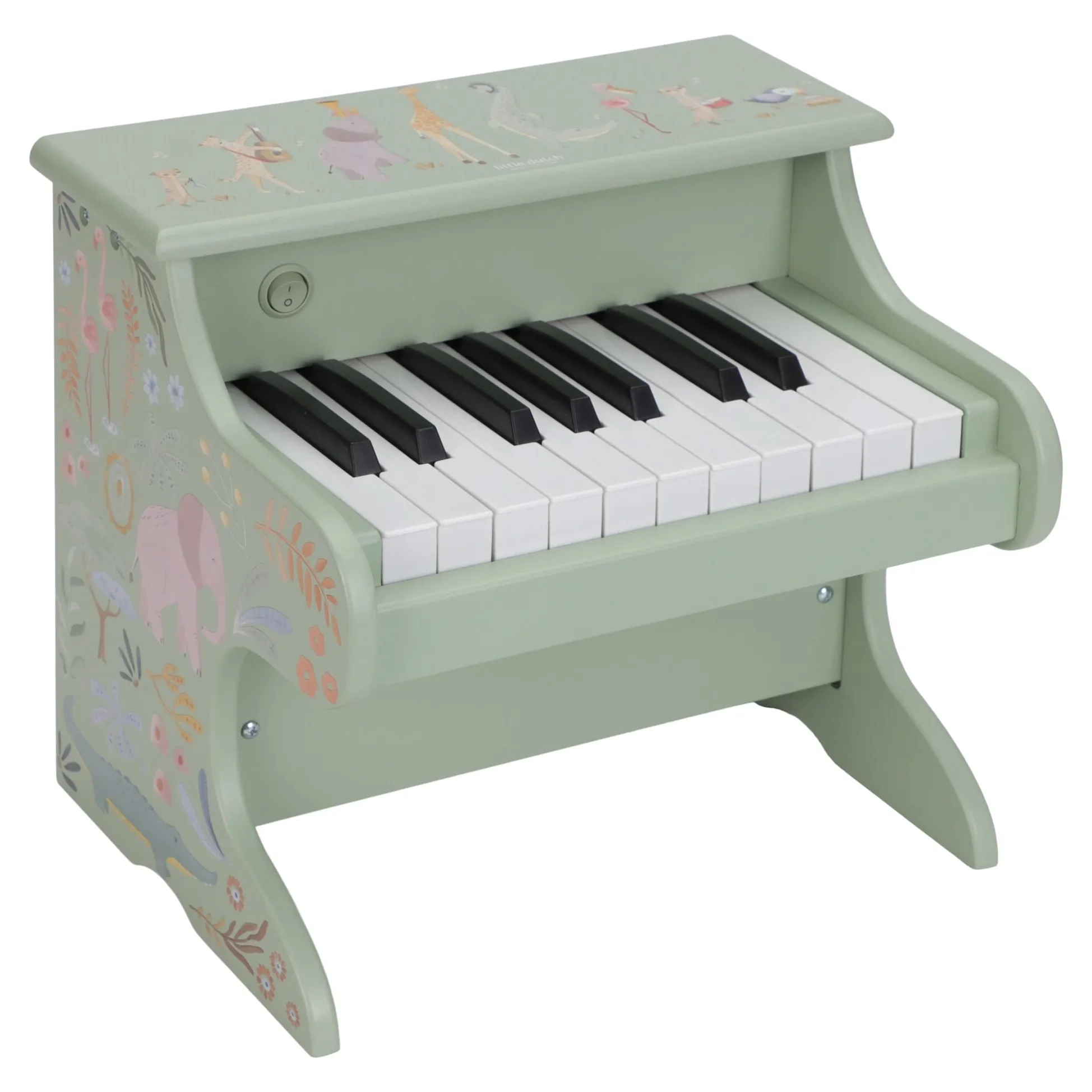 Houten piano - Groen - Safari Friends