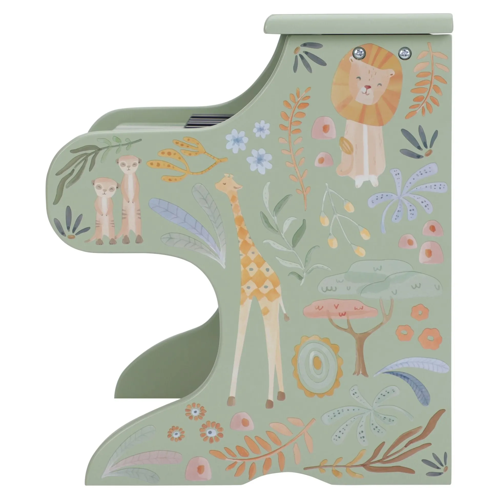 Houten piano - Groen - Safari Friends