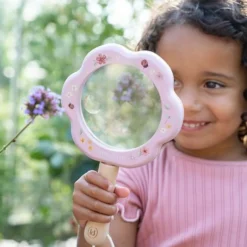 Houten Vergrootglas - Roze - Fairy Garden