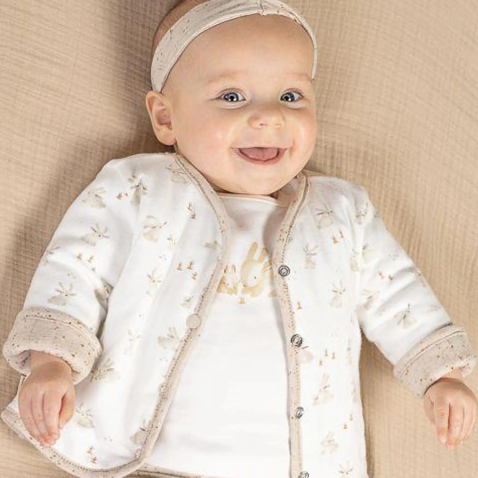 Jas - Zand - Newborn Naturals - Baby Bunny