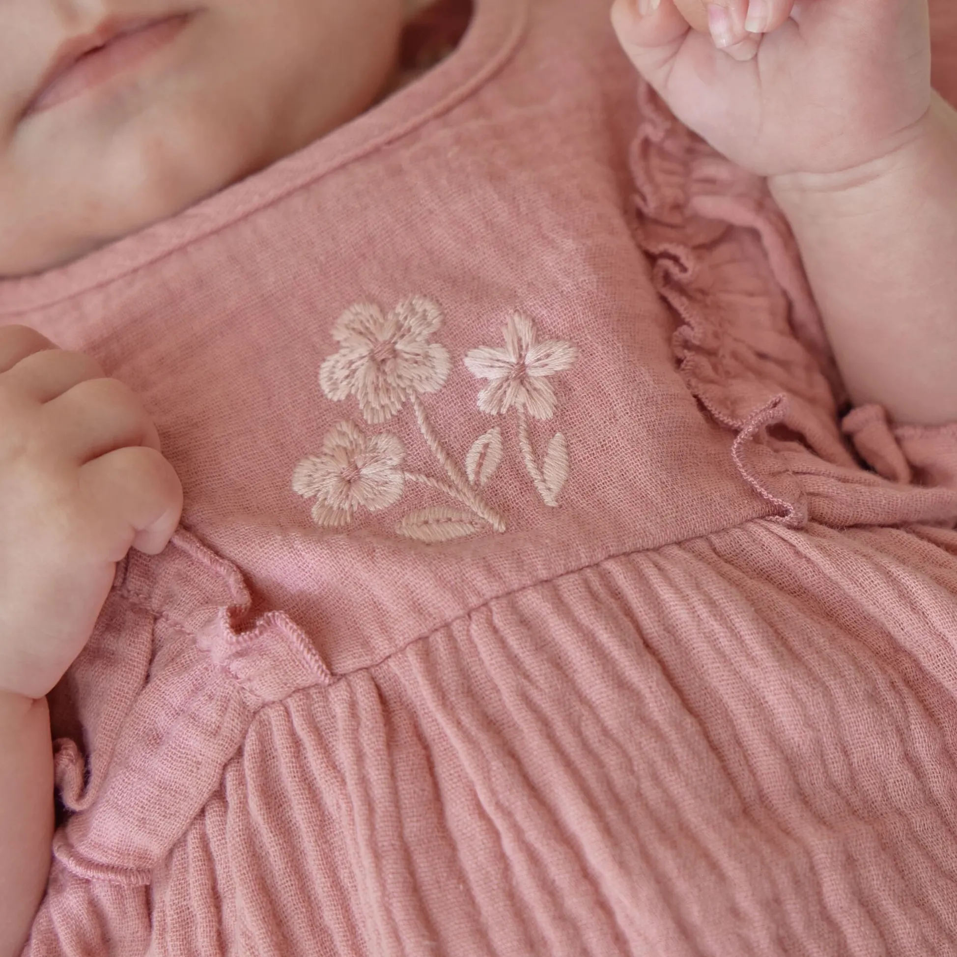 Jurk - Mouwloos - Roze