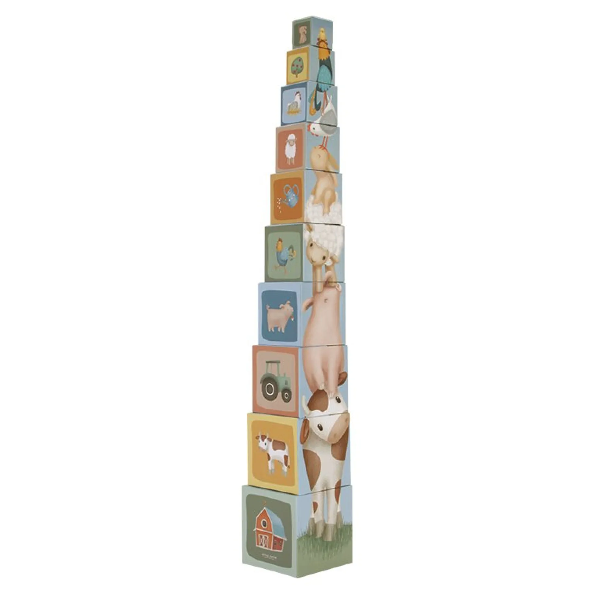 Kartonnen Stapeltoren Little Farm