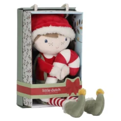 Kerstpop Jim - Rood - Christmas