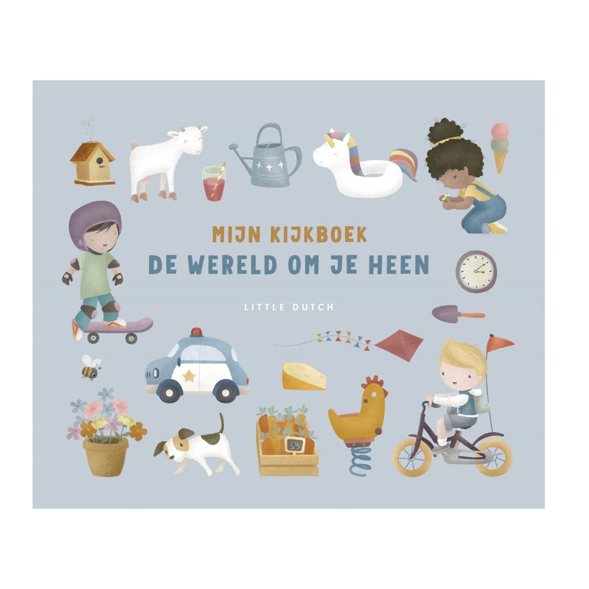 Kinderboek Mijn kijkboek, de wereld om je heen - NL