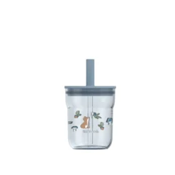 Kinderglas 250 ml Met Rietje Forest Friends