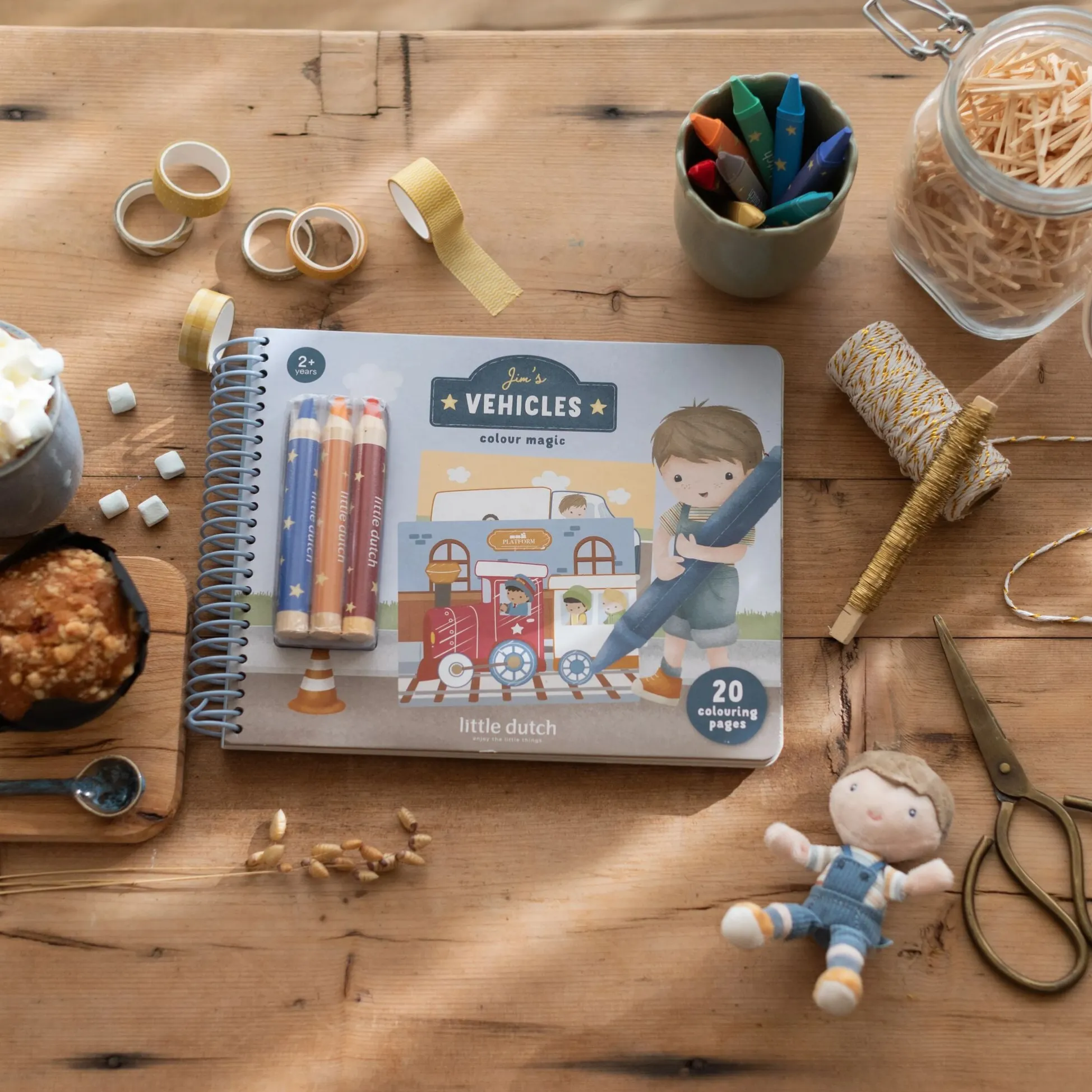 Kleurboek - Essentials - Jim