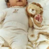 Knuffeldoekje Leeuw - Geel