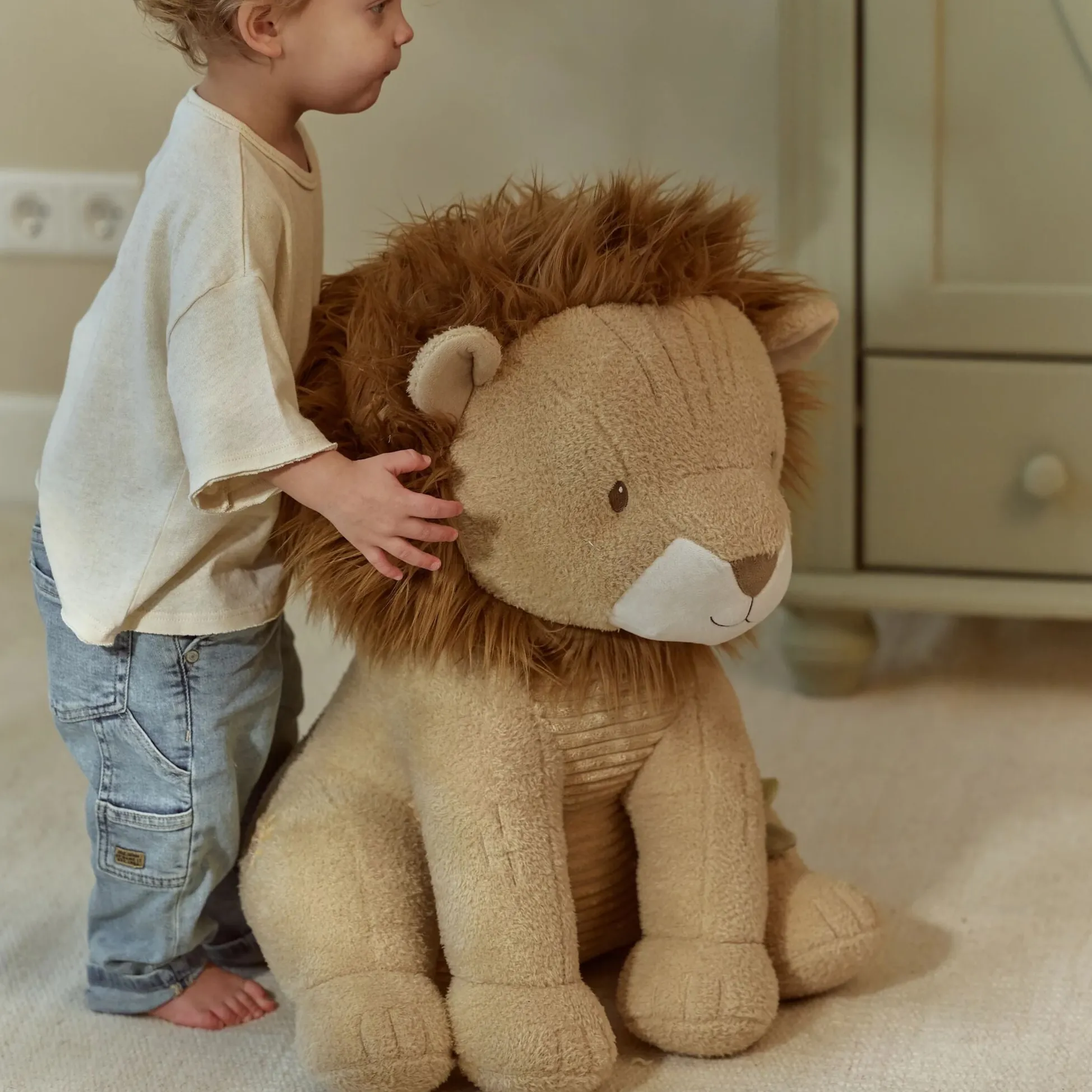 Knuffel Leeuw - 60 cm