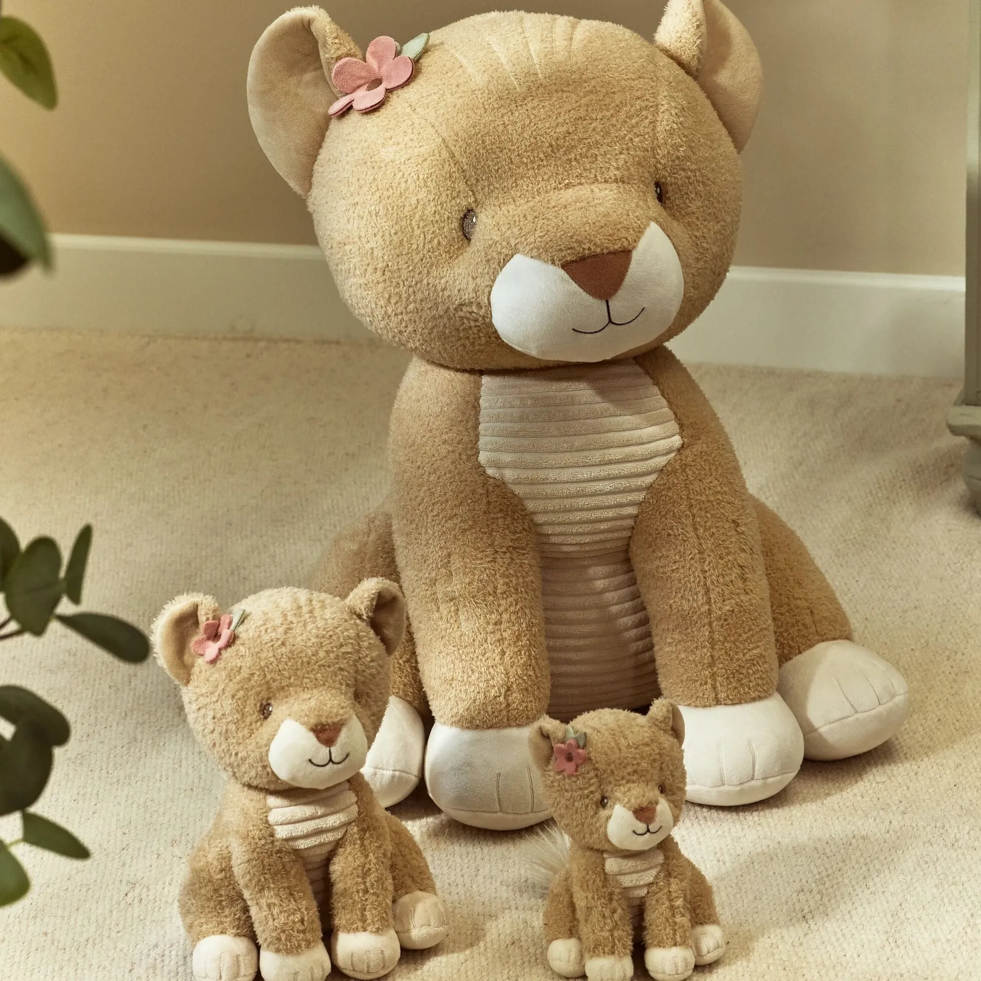 Knuffel Leeuwin - 17 cm