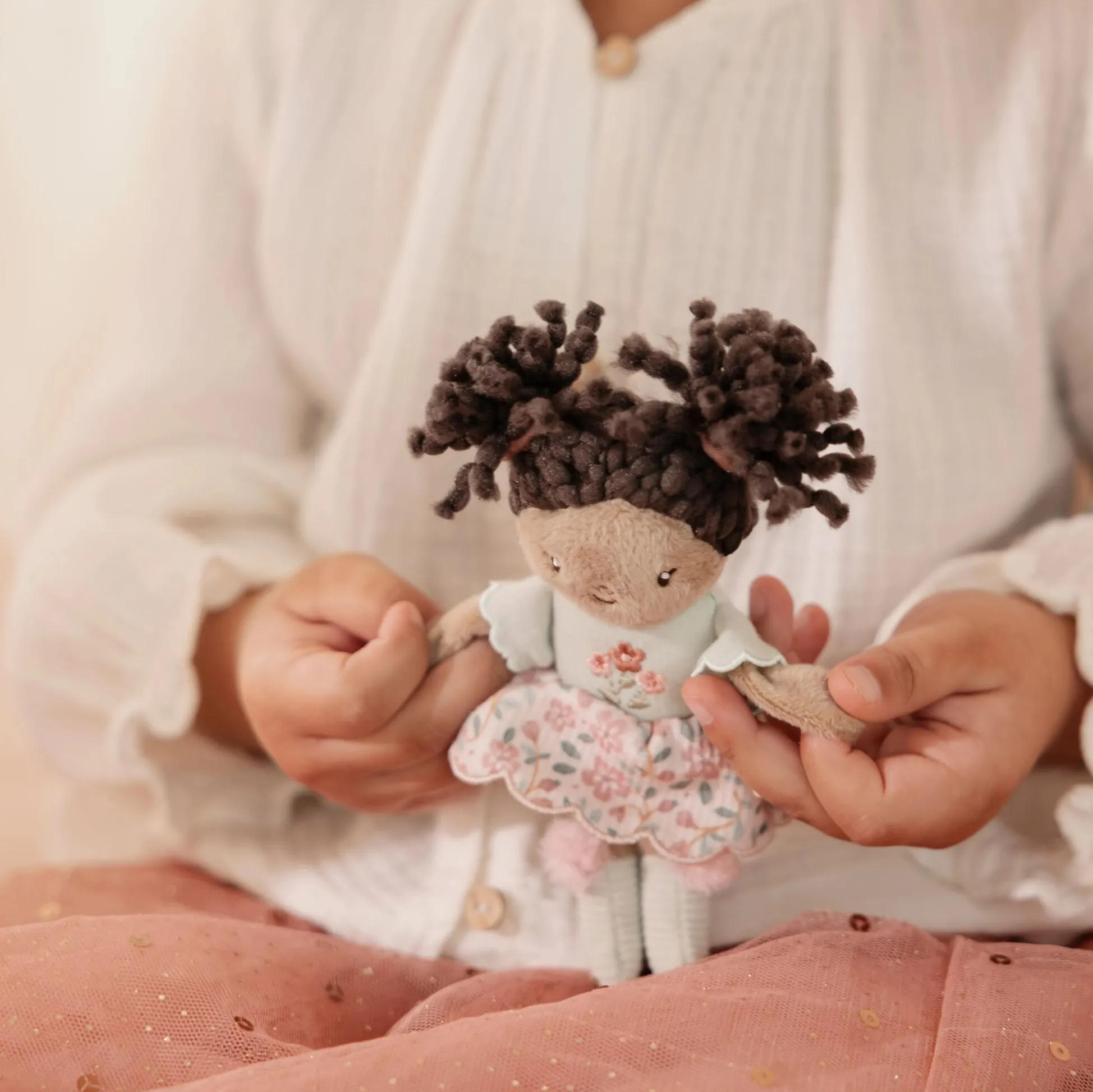Knuffelpop Evi - 10 cm