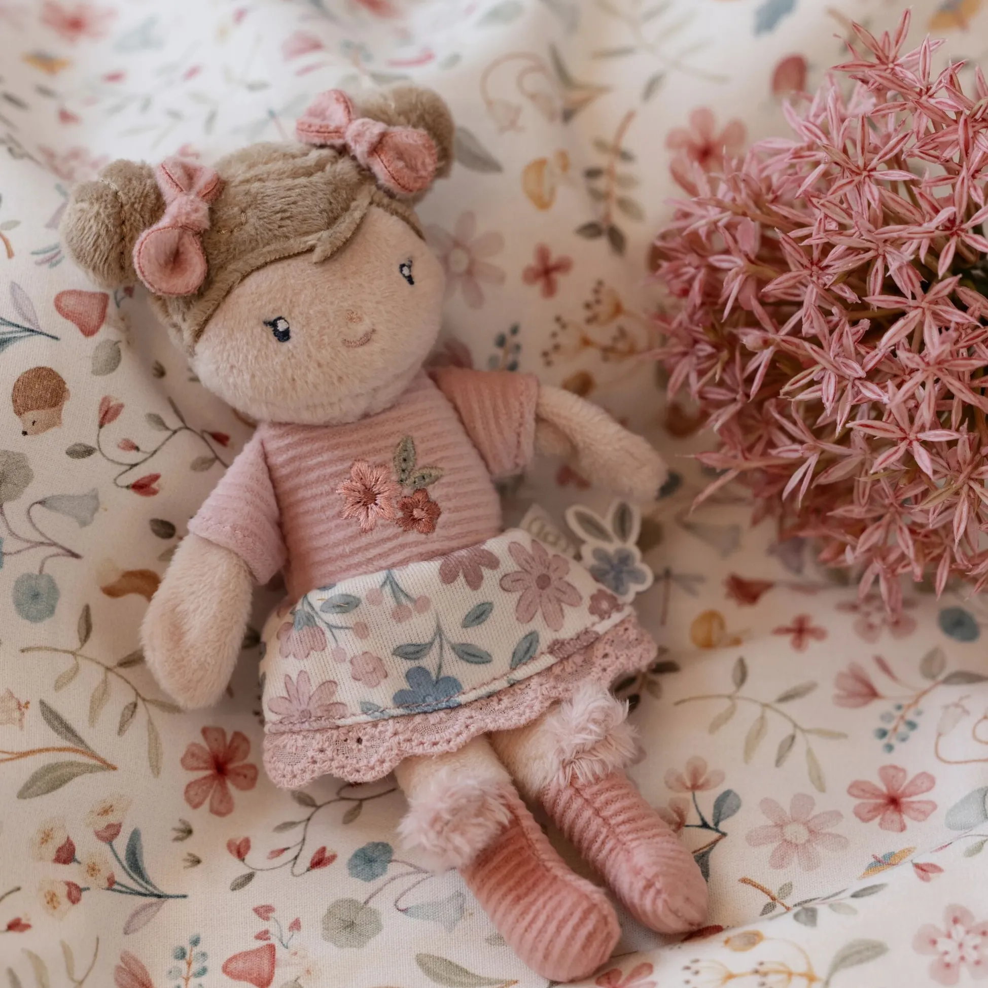 Knuffelpop Rosa - 10 cm