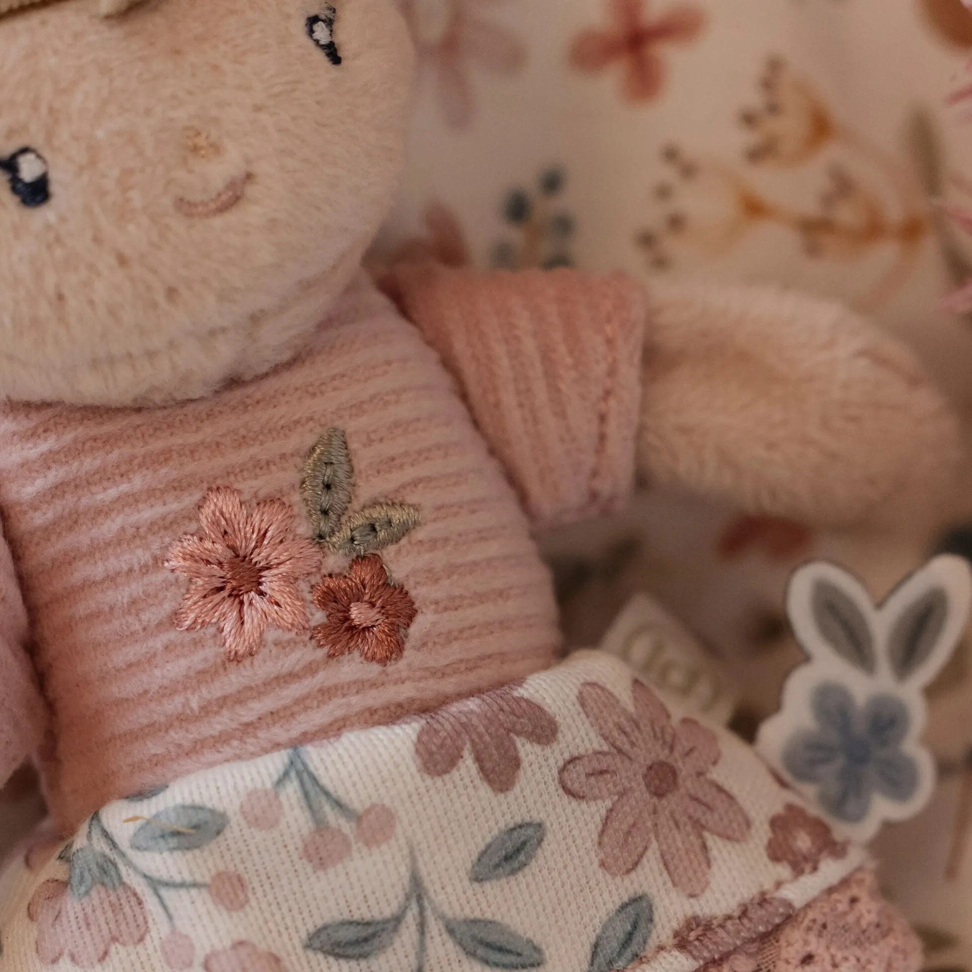 Knuffelpop Rosa - 10 cm